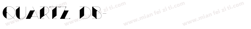 Quartz DB字体转换